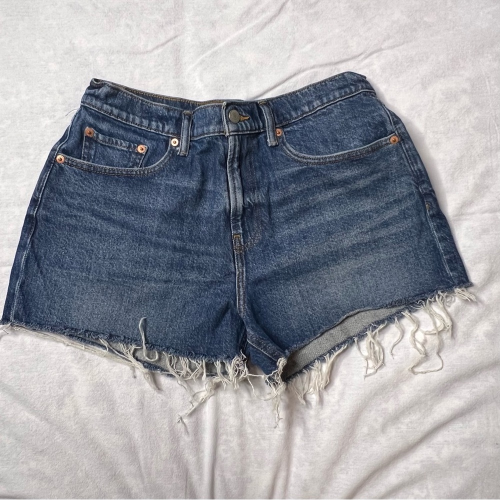 Lucky Brand Relaxed High-Rise Denim Shorts